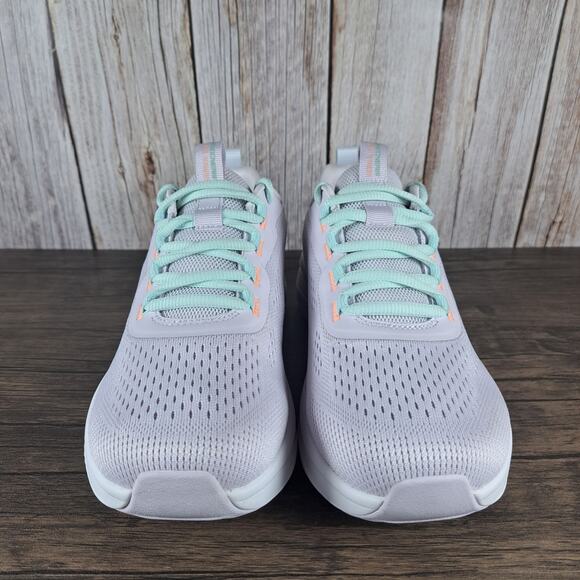 Skechers D' Lux Fitness Fresh Feel Women's Sz 9 Athletic Shoes Lavender Mint - Picture 2 of 9